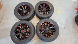 20 INCH Fuel Assault RIMS AND TIRES PACKAGE NEW WHEELS Toyota Tundra FINACING AVIL